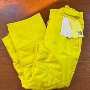 All in Motion Kids Yellow Snow Pants